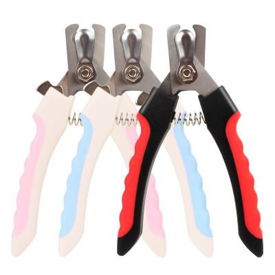 China Viable Professional Dog Paw Cleaner Pet Nail Scissors Stainless Steel Pet Finger Brush for Small Animals for sale