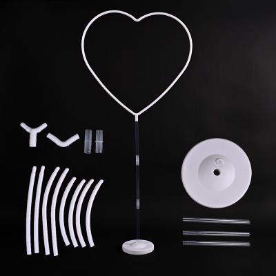 Китай Gift Toy Birthday Balloon Stand Circle Round Shape Balloon Column Stand White Balloon Stand продается