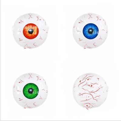 China Decoration Halloween Eyes Scary Halloween Horror Props Inflatable Eye Style Balloons 22