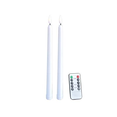 中国 Decorate Pointed Stem Candle Led Candle Electronic Long Pole Rechargeable Led Electronic Candle 販売のため