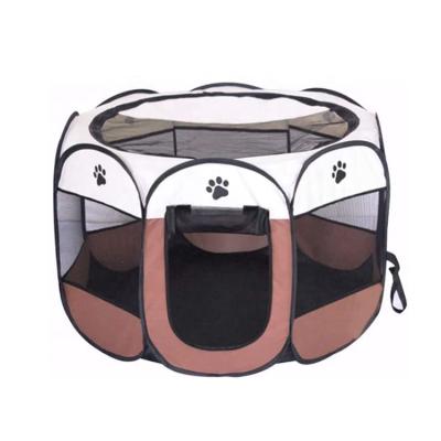 China Viable House Foldable Playground Dog Kennel Tent Dog Exercise Pet Park Indoor Indoor Outdoor Travel Cage for sale