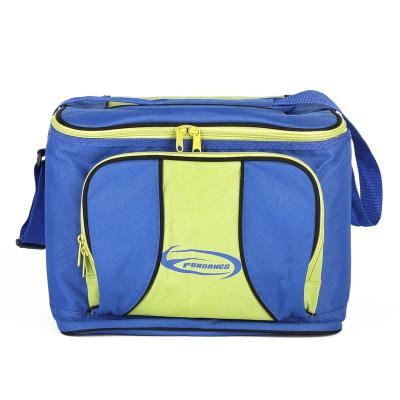 China Reusable Blue Color Multifunctional Cooling Bags Hot and Fresh Dry Fresh Food Zipper Storage Delivery High Quality Wholesale Bag for sale