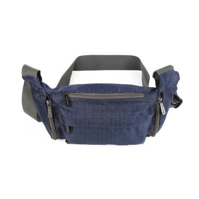 China Hot Sale High Quality Custom Adjustable Anti-theft Waist Bag Fashion Polyester Waist Bag Unisex Canvas Belt Bag for sale