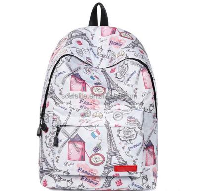 China Other Wholesale Cheap College Satchel School Backpack For Young Girls Cute Fashion Cartoon Design Very Pattern Laptop Backpacks for sale