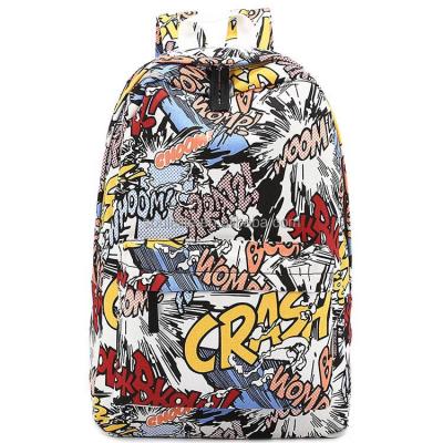 China The Other Pupil Student Cartoon Nylon School Bag Fast Shipping DDP In The Door High Quality Large Capacity Cool Backpack for sale