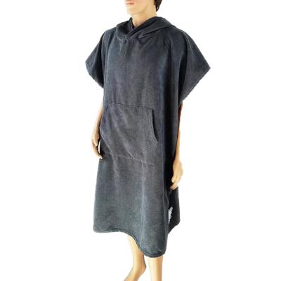 China Wholesale Kid Safe Beach Microfiber Custom Made Toalha Poncho Towel Surf for sale