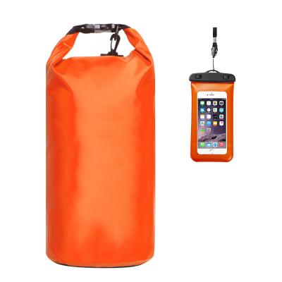 China Outdoor Gear Hiking Outdoor Waterproof Package Camping Wholesale PVC Ocean Custom Logo Dry Bag for sale