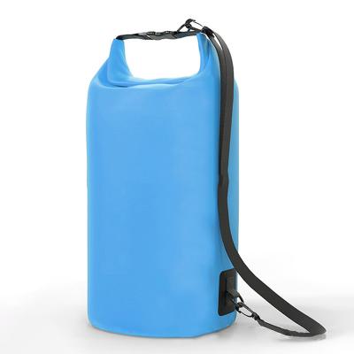 China Outdoor Gear Hiking Camping Wholesale Customized Dry Bag 10l Waterproof Durable Bag OEM Waterproof Dry Bag Small MOQ PVC 500d PVC for sale