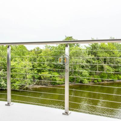 China Hotel Balcony Stainless Steel Design Garden Fence Fence Wire Mesh for sale