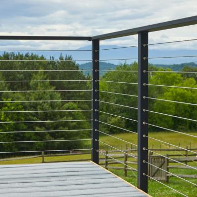 China Contemporary Modern Design For Balcony Fencing Wire Deck Railing Systems for sale