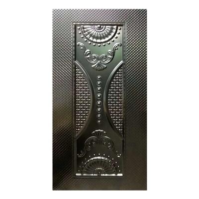 China Factory wholesale embossed exterior steel door skin galvanized steel door panel for sale