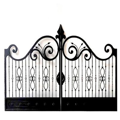 China Iron gate can be customized processing villa courtyard gate home decoration iron gate for sale