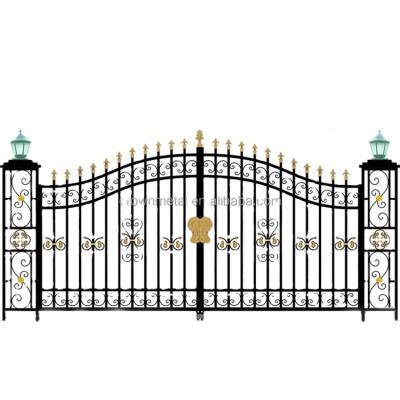 China R0137 New style house decoration design iron main gate design for sale