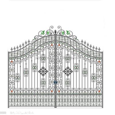 China R0136 Modern Cheap Garden decoration Wrought Iron Gates designs for sale