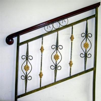 China China Wrought iron stair railing parts for outdoor decoration for sale