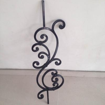 중국 HG Iron Indoor Stair Handrail Staircase Powder Coated Graphic Design 판매용