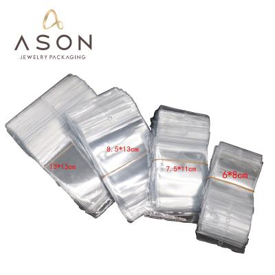 China Transparent PVC Ziplock Bag Jewelry Storage Bag 24 Thread Thickened PVC Seal Antioxidation Jewelry Packaging Bag for sale