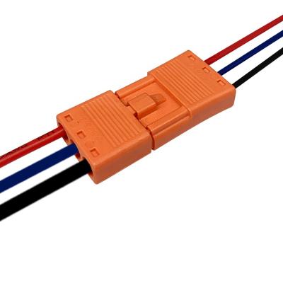 China Power 3 Pin Quick Disconnect Plug In Wire Connector for sale