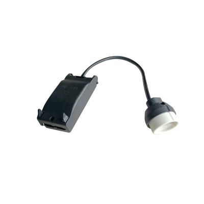 China Ceramic Screw GU10 Lamp Cap With 3 Pole Slim Junction Box With Terminals for sale