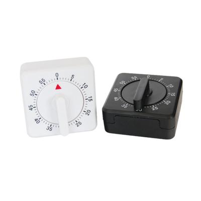 China Countdown 60min Square Timer Table Kitchen Viable Hot Selling Mechanical Timer for sale