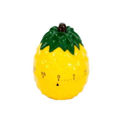 China Standard Mechanical Timer Pineapple Fruit Timer 60min Countdown Kitchen Timer for sale