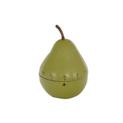 China Viable Pear Shape Mechanical Timer Table Kitchen Timer Kitchen Clock for sale