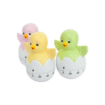 China OEM Viable Cute Color Chick Timer Mechanical Timer for sale