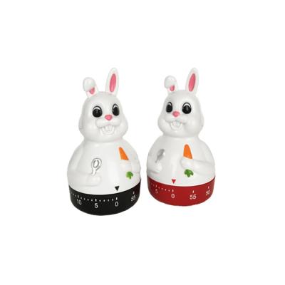 China Kitchen Viable Timer Rabbit Cartoon Shape Animal Timer for sale