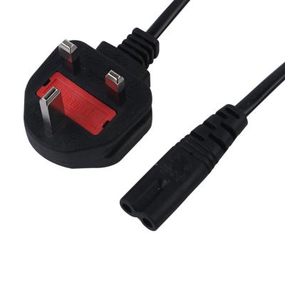 China 250V COMPUTER UK Standard Attach AC 3 Pin UK Power Cord For Heat Press for sale