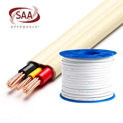 China Other SAA Cable AS/NZS5000 1.5MM 2.5MM Twin And Ground Wire TPS Cable Australian TPS Electrical Flat Cable for sale