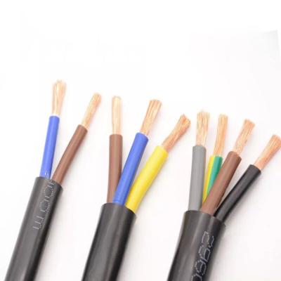 China China Price Underground Electrical Wire 10mm 2 Core Flexible Copper Cable RVV 4 Core 25mm 3 Core Electrical Cable for sale