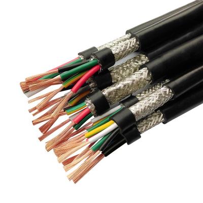 China Flexible 300/500V PVC Insulation Cable Shield 3 Core Wire Sheath Heating And Control Wire for sale