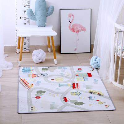 China Soft Toy Hot Sale Children Floor Mat Color Road Mat Kids Room Decorations Play Mat for sale