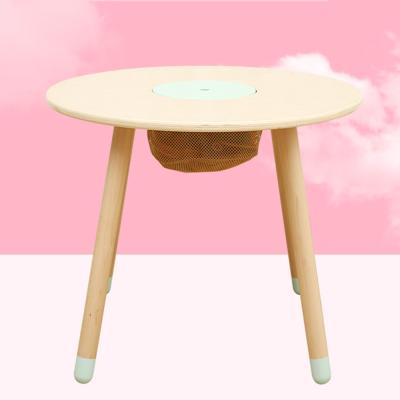 China Modern Simplicity Multifunctional Study And Play Kids Wooden Table In Children's Room for sale