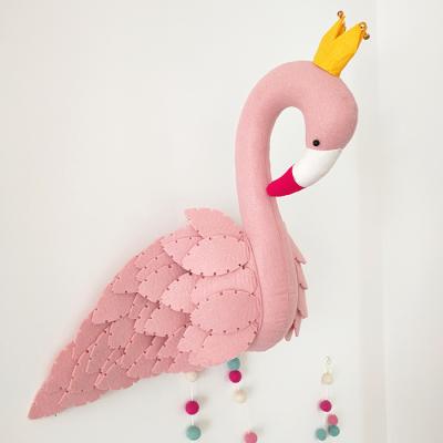 China Lovely Wall Decoration Animal Head Wall Decorations For Kid's Room Accessories for sale