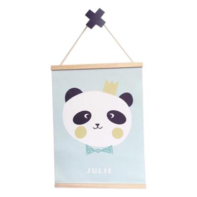 China Nordic Hot Sale Children Bedroom Decoration Cartoon Hanging Painting for sale