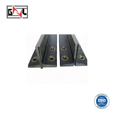 China Industrial wholesale price lifts elevator spare parts elevator guide rail T70/B T75/B T78/B T89/B T90/B T114/B T127-2/B for sale