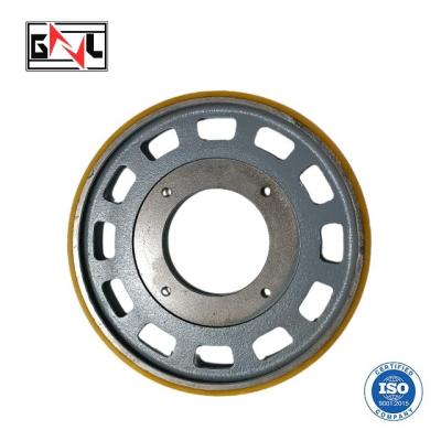 China Modern friction wheel for Fujitec escalator handrail drive pulley OD: 440*36 ID: 250 escalator parts for sale