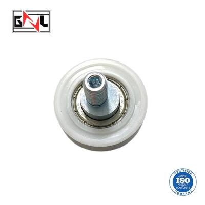 China Industrial Fermator Elevator Door Hanger Roller With Eccentric Shaft M12 Size 48*14mm*bearing6002 for sale