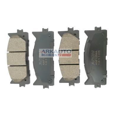 China FRONT Brake Pad AXF1254A D1293-8331 for Lexus ES350 ES240 Toyota Camry ES350 for sale