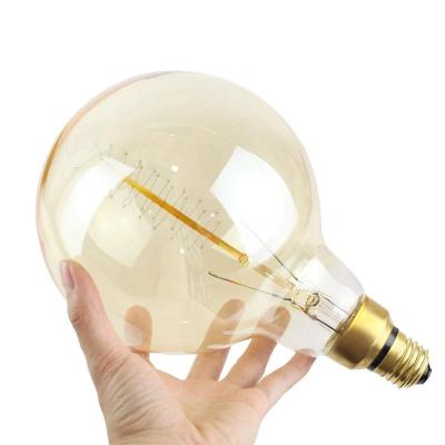 China All decorative design 100 watt extra large edison bulb 110V 220V giant edison bulb G150 E27 light bulb decorative lamp for sale