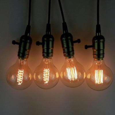 China All Dectorative Design Most Popular Retro Vintage Edison Bulb Lighting E26 E27 B22 G80 25W 40W 60W Edison Bulbs for sale