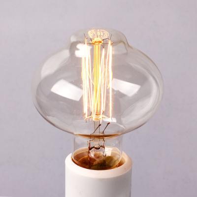 China All Nostalgic Edison Style Tungsten Filament Light Edison Style Tungsten Filament Light Bulb 40W 220V Bulb 40W 220V Glow Lantern Soft Warm Design L80 for sale