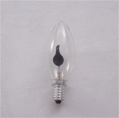 China New Decoration LED Edison Bulb E14 E27 3W Flame Fire Lighting Vintage Flickering Effect Candle Lamp for sale