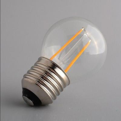 China 120V 220V Vintage Mini Globe LED Edison Bulb E26 E27 B22 Base 1W 2W 4W G45 Filament Lighting Led Bulb for sale