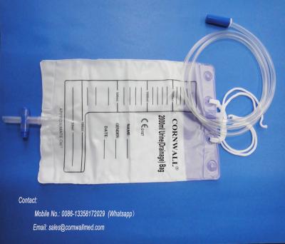 China 2000ml Disposable Urine Bag With Two Strings UB-3 for sale