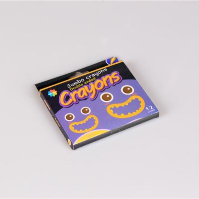 China Hot Selling Writing/Drawing/Painting Pencil Crayons Regular Set Drawing 6/8/12/24 Colors Crayon For Kids for sale