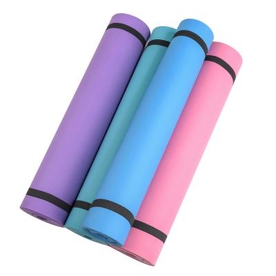 China Eco Friendly EVA Yoga Mats Logo Custom Yoga Mats 6mm Thick Eco Friendly Set Large Yoga Mat With Logo for sale