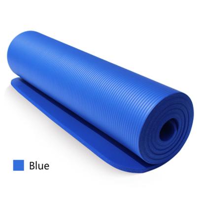 China Eco-Friendly Anti SlipWear-Resistant Private Label Non Slip For Exercising Sustainable Mats NBR Yoga Mat for sale