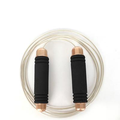 China High Quality Fitness Speed ​​Weighted Wireless Jump Rope With Custom Logo PVC Steel Heavy Jump Ropes for sale